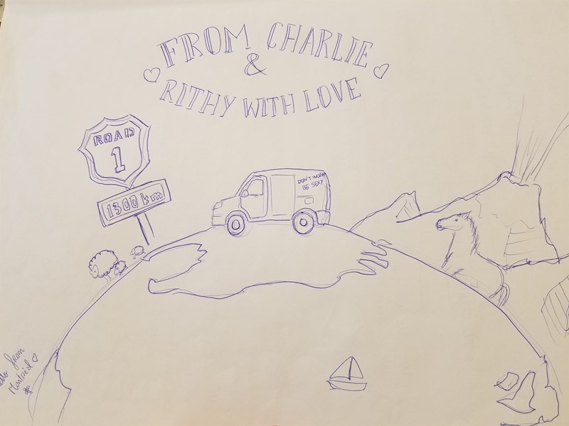 Charlie and Rithy from Canada