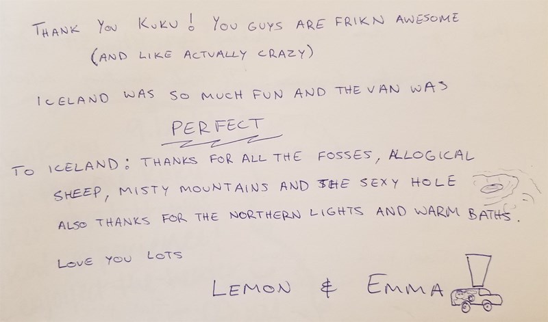 Lemon and Emma 2019