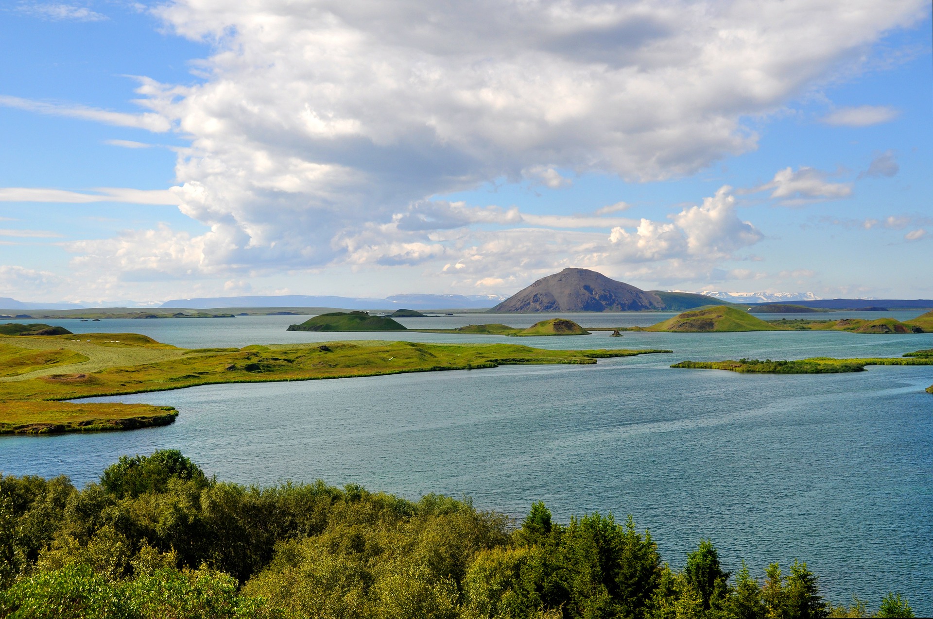 Lake Myvatn in Iceland