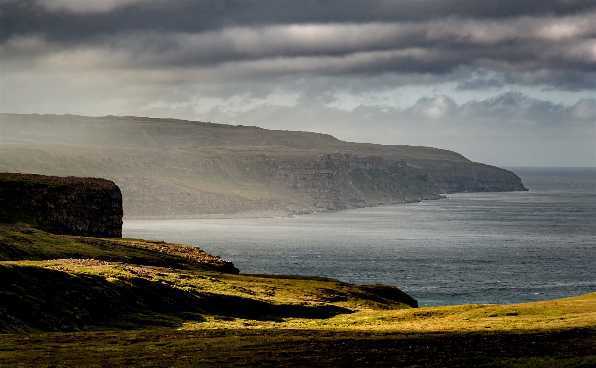 Tjornes peninsula in Iceland