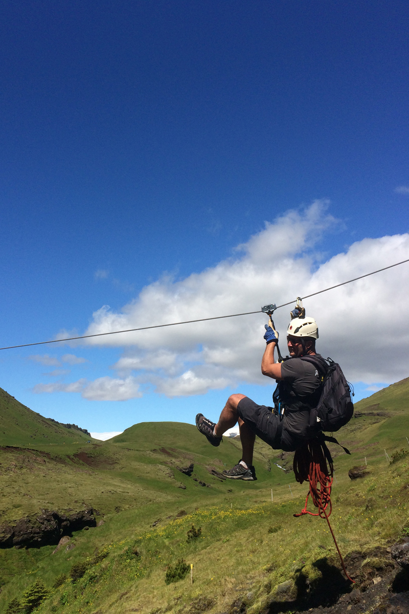 Zipline Iceland