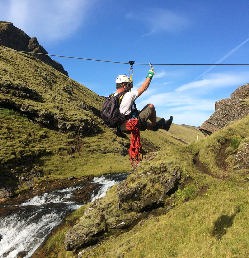 Zipline Iceland